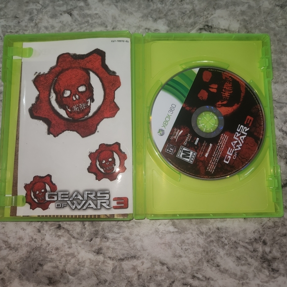 XBOX 360 GEARS OF WAR 3 Video Game - Picture 5 of 6